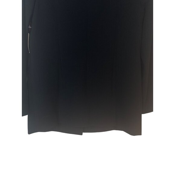 NWT Black Open Edit XS Relaxed Blazer Jacket Polyester - Picture 8 of 13
